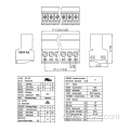 3,81 mm Pitch Plug-in Lötloser Hintern-Klemmen